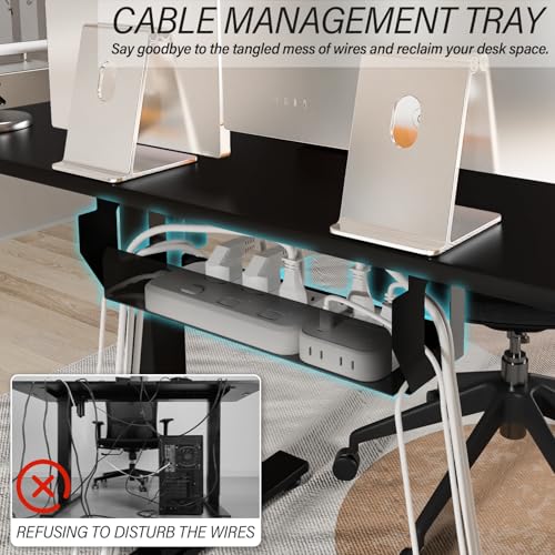 Standing Desk Height Adjustable Small Electric Stand Up Desks [35 x 20 Inch] - Ergonomic Sit Stand Desk Rising Desks for Home Office Computer Desk Stand Desk Workstation