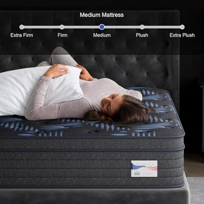 12 Inch Full Medium Firm Hybrid Mattress in a Box, view 7