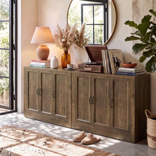78" Modular Buffet Sideboard Cabinet Set of 2, view 6