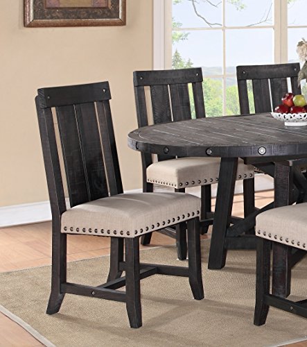 Yosemite Solid Wood Dining Chair, Cafe