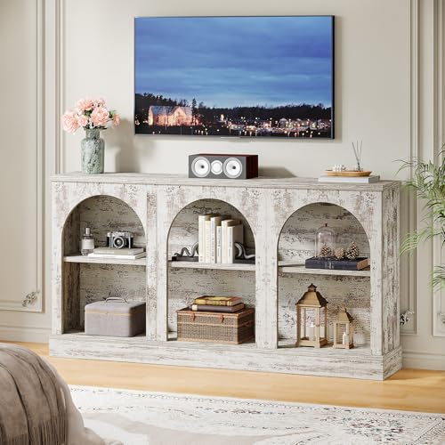 63-Inch Arched Tall TV Stand for 55/60/65 Inch TVs, view 2