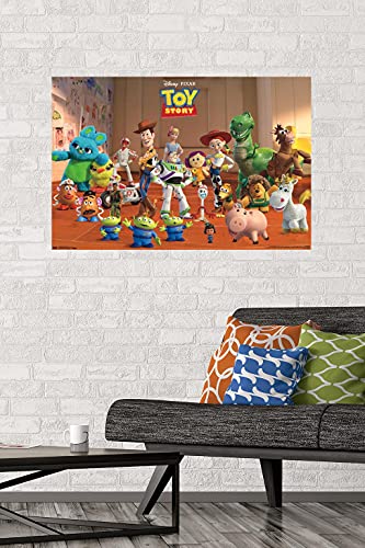 Disney Pixar Toy Story 4 - Collage Wall Poster, 22.375" x 34", Unframed Version