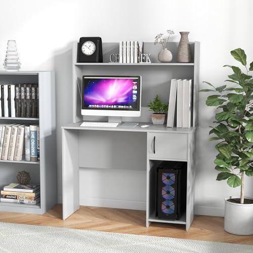 Computer Desk with Hutch, view 3