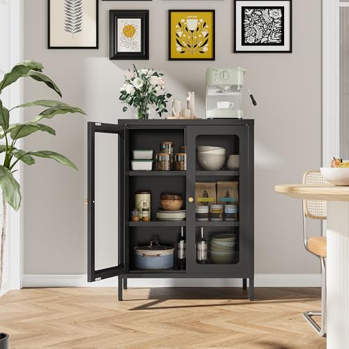 Small Display Cabinet with Glass Doors, view 5