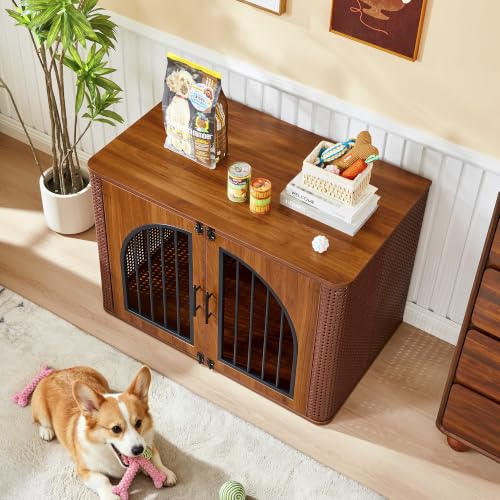 39" Large Dog Crate Furniture, view 5