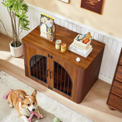 39" Large Dog Crate Furniture, view 5