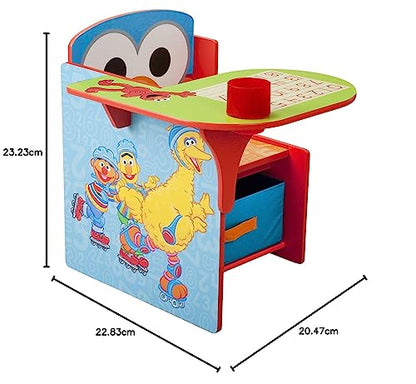 Chair Desk With Storage Bin, Sesame Street