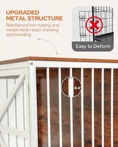 39" Dog Crate Furniture for Small Medium Breed, view 4