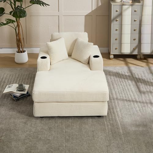Oversized Chaise Lounge Chair Indoor, view 4