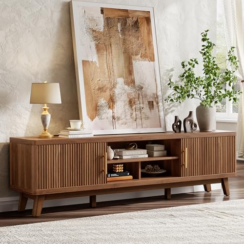 70" Mid Century Modern TV Stand, view 2