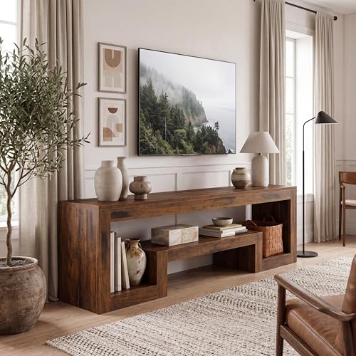 Tribesigns 63-Inch TV Stand with Storage, view 6