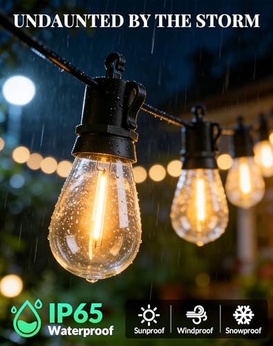 Outdoor String Lights LED Patio-Light, view 4