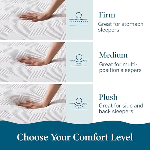 ® 10" Firm Gel Memory Foam Mattress – Bamboo Charcoal & Cooling Gel –, view 5
