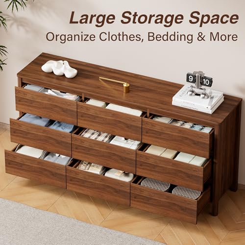 63" Mid-Century Modern Dresser for Bedroom, view 7