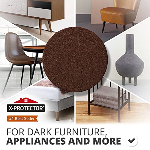 357 pcs Premium Huge Pack Felt Furniture Pads! Quantity of Furniture Sliders with Many Big Sizes – Your Ideal Floor Protectors. Protect Your Hardwood & Laminate Floor!