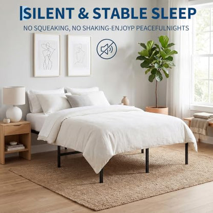 Heavy-Duty Metal Platform Bed Frame, view 4