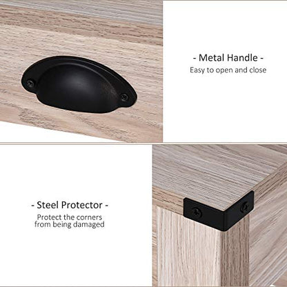 44 inch Home Office Computer Desk Table, Farmhouse, X-Frame, view 6