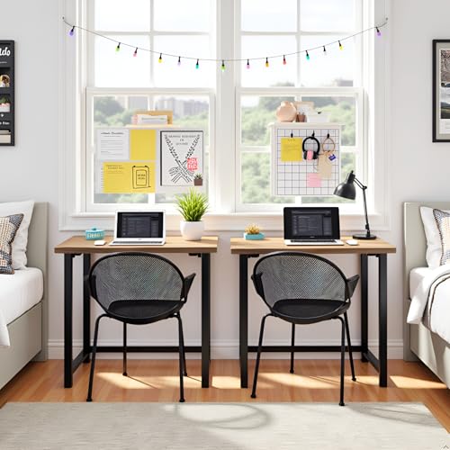 Pomona Compact Writing Desk, Natural, 32”x21”x30”, view 7