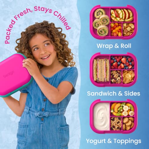 Chill Kids 4-Compartment Bento Box Leakproof Lunch Box, view 5