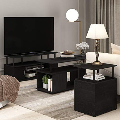 Jaya End Table, One, Black Wood