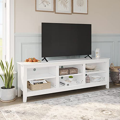 TV Stand with 6 Cubby for 75 inch TV, view 7