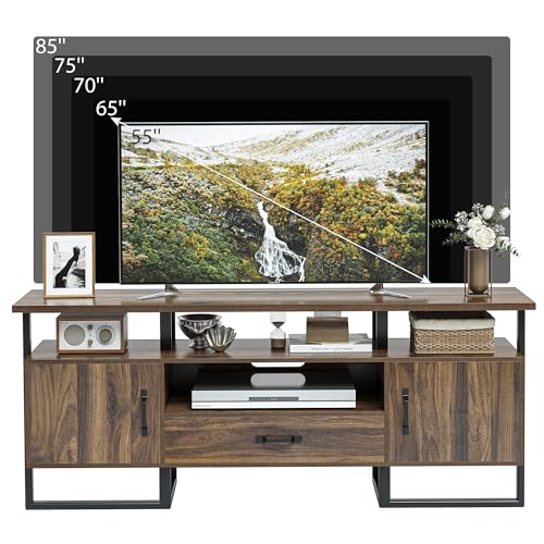 70 Inch Industrial TV Stand for TVs Up to 75", view 6