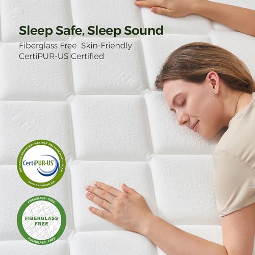 12 Inch Queen Mattress in a Box: Hybrid Queen Size Mattresses with Memory Foam, view 7