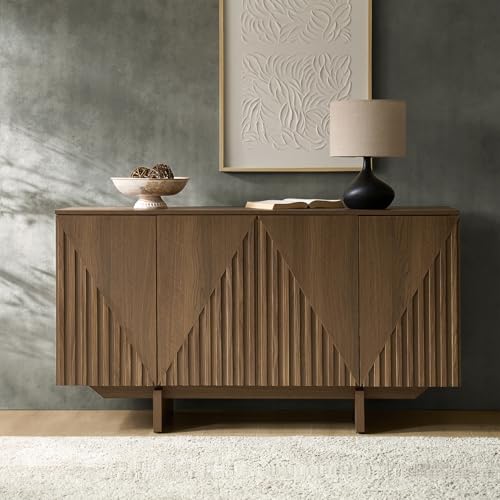 Solid Wood Sideboard Buffet Cabinet, view 2