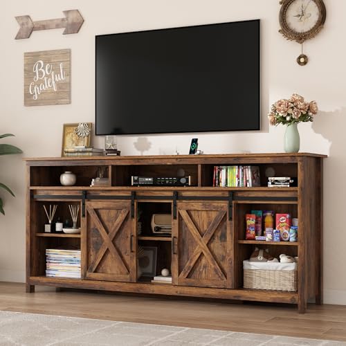 70" LED Farmhouse TV Stand for 80/75/70 Inch TVs, view 8