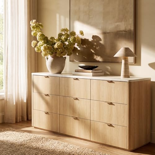 9 Drawer Dresser for Bedroom, view 5