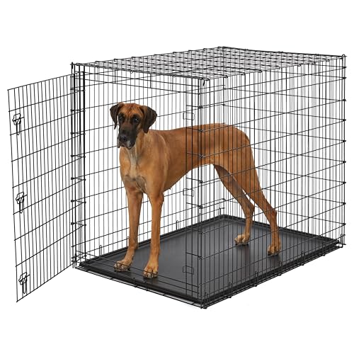 Solutions by Midwest 54-Inch Single Door Crate, Giant Breed Dogs, 100+ lbs, view 3