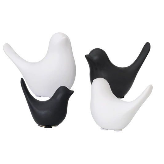 Small Birds Statues Black Modern Farmhouse Decor Deals