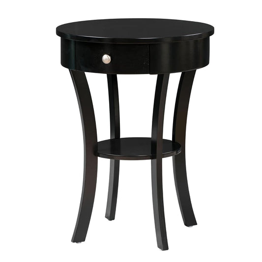 Classic Accents Schaffer End Table, Black