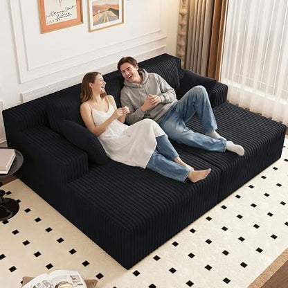 71" Oversized Double Chaise Lounges Indoor, view 2
