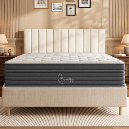 12 Inch Queen Mattress, Quiet Comfort for All Position Sleepers, view 2