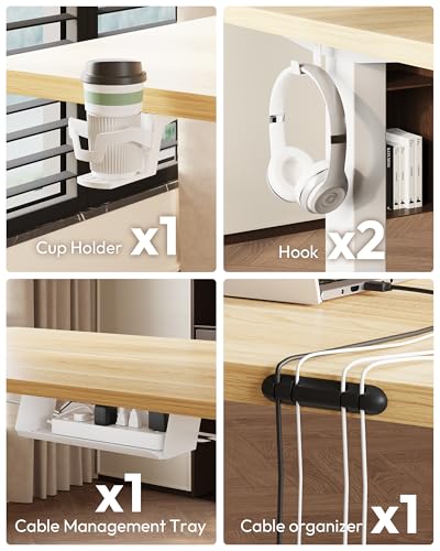 71x32'' Large Electric Computer Height Adjustable Standing Desk, view 7