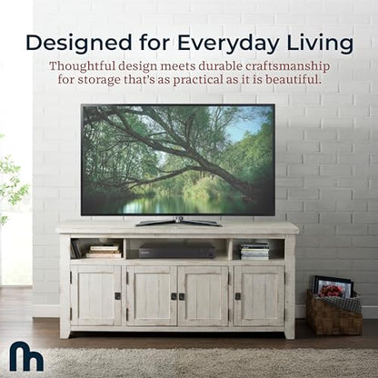 Martin Svensson Home Nantucket 65" TV Stand, Antique White
