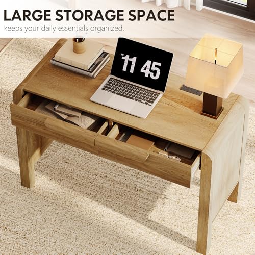 47.2" Home Office Computer Desk with Drawers, view 6
