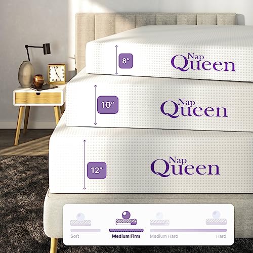 8 Inch Full Size Mattress, Bamboo Charcoal Memory Foam Mattress, Bed in a Box, view 7