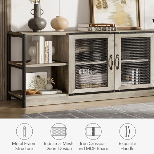 Farmhouse TV Stand for 75/80 inches TVs, view 5