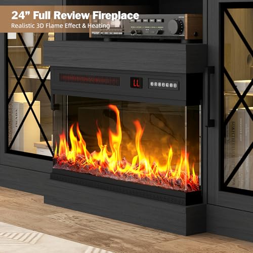 59'' Fireplace TV Stand, view 4