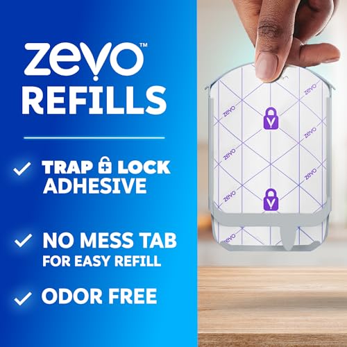 Zevo Flying Insect Trap Refill Cartridges for Fruit Flies & Gnats, 4 Count, view 4