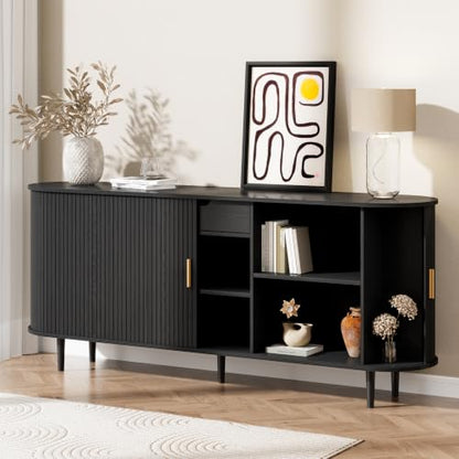 71" Sideboard Buffet Cabinet with Storage, view 2