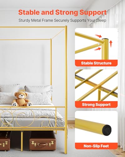Canopy Bed Frame Full Size, view 5