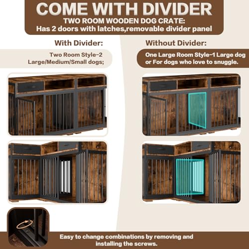 Large Dog Crate Furniture, view 4