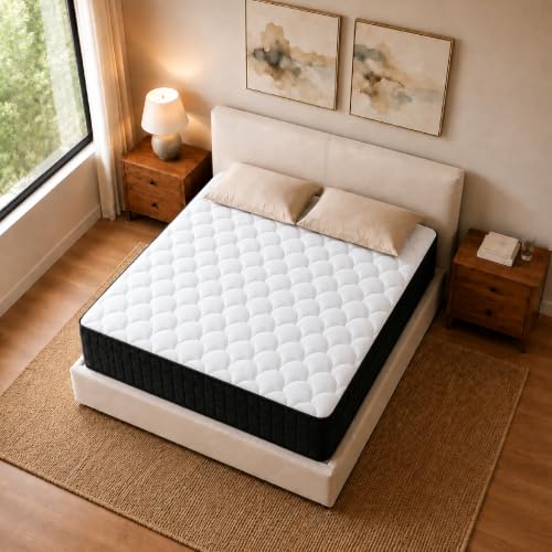 12 Inch Full Mattress in a Box, Medium Plush Feel, Pocket Coils, Fiberglass Free, view 5