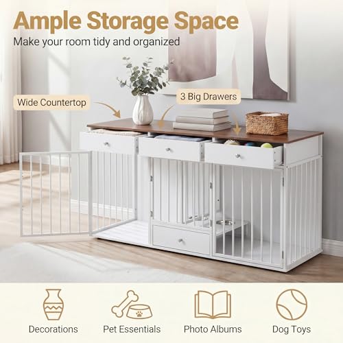 Double Dog Crate Furniture, view 7