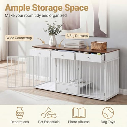 Double Dog Crate Furniture, view 7