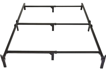 Metal Bed Frame, 9-Leg Support Base for Box Spring and Mattress