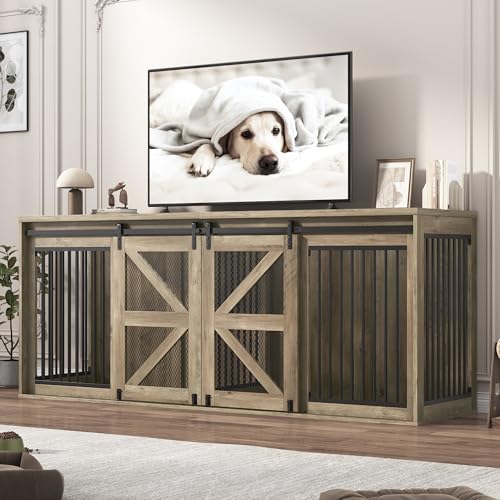 jiteentarou87In Farmhouse Dog Crate TV Stand, view 2